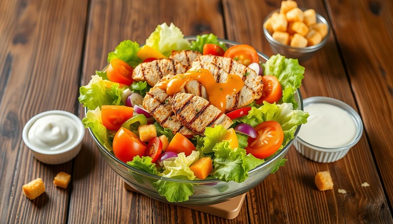 Burger King Crispy Chicken Salad