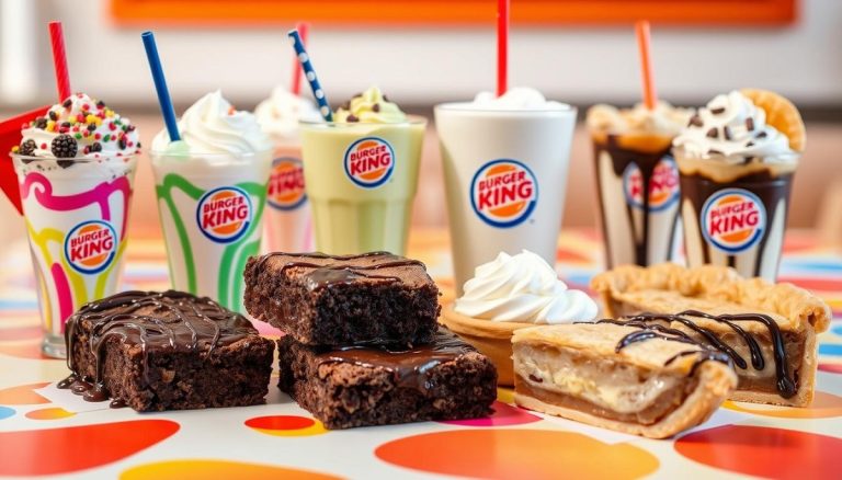 Burger King Dessert Menu