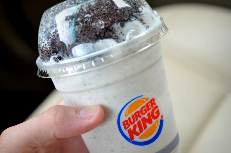 Burger King Oreo Shake