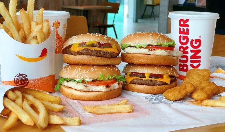 Burger King Bundle Menu with Prices