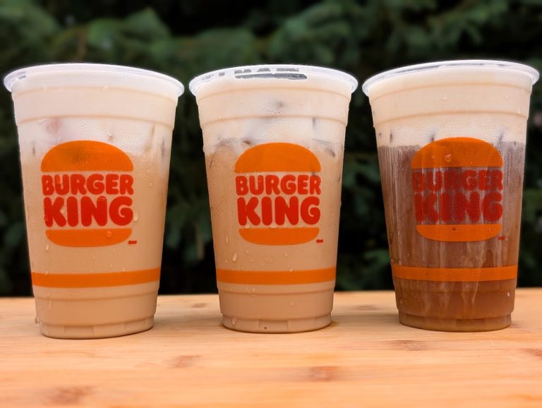 Burger King Coffee Menu