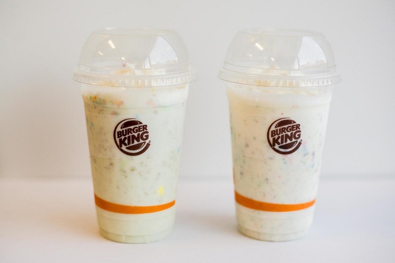 Burger King Milkshakes Menu with Prices